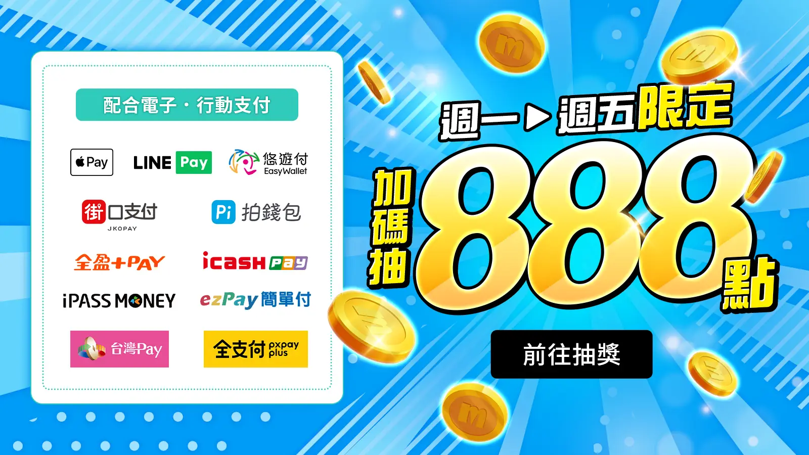 行動支付上班日加碼