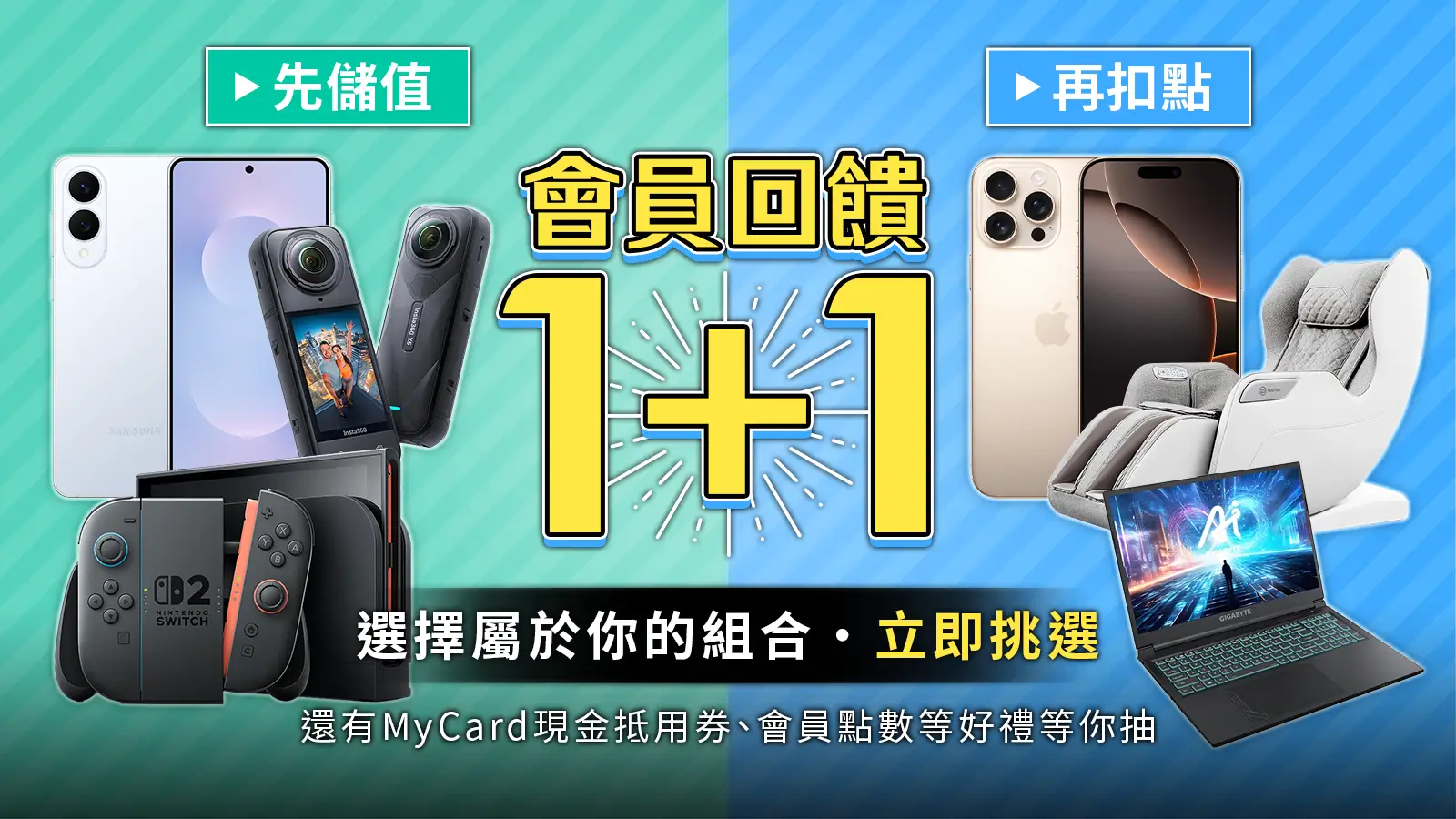 回饋1+1