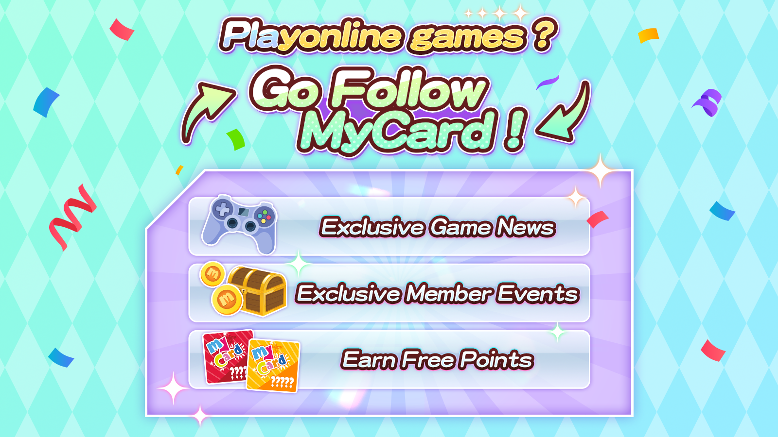 Follow MyCard Fan Page