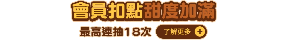 會員扣點好運開啟