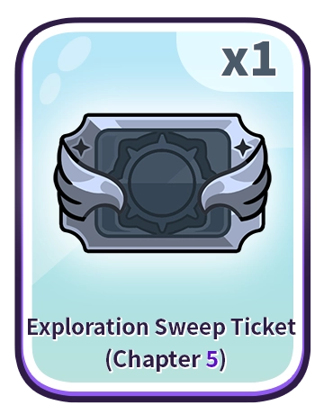 Exploration Sweep Ticket
