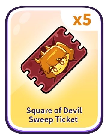 Square of Devil Sweep Ticket