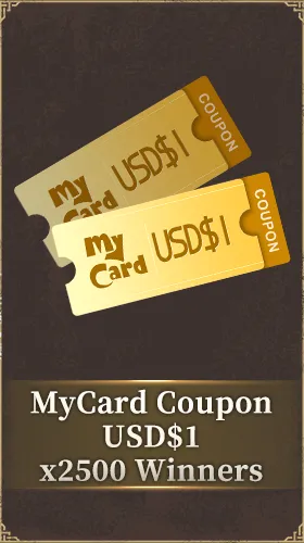 MyCard Coupon USD$1