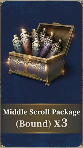 Middle Scroll Package (Bound)