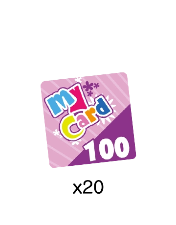 MyCard 100點