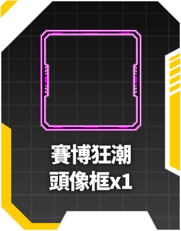 賽博狂潮頭像框