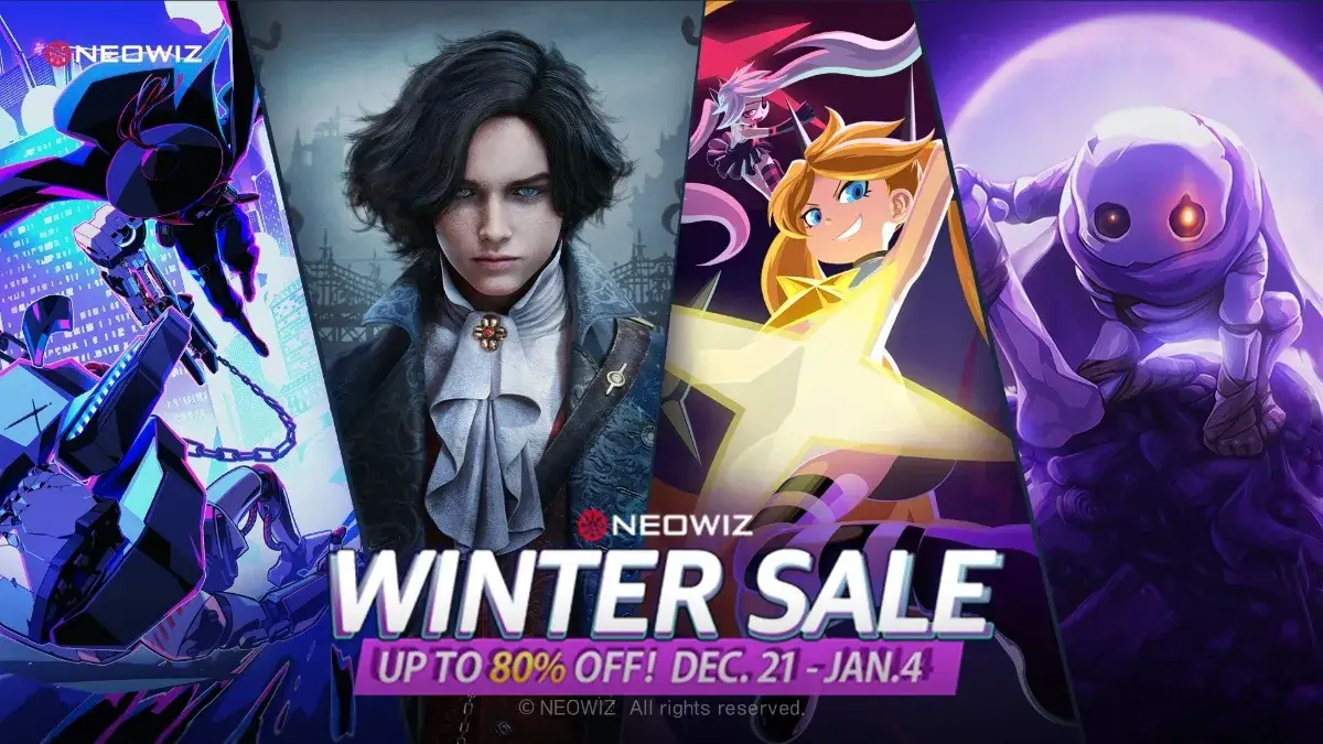 Neowiz旗下多款作品迎接年終冬季特賣  推出Steam、PlayStation限時折扣活動最高優惠80%