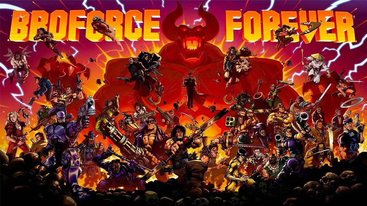 歡慶經典像素動作遊戲《Broforce》將在 8/8 迎接重大改版