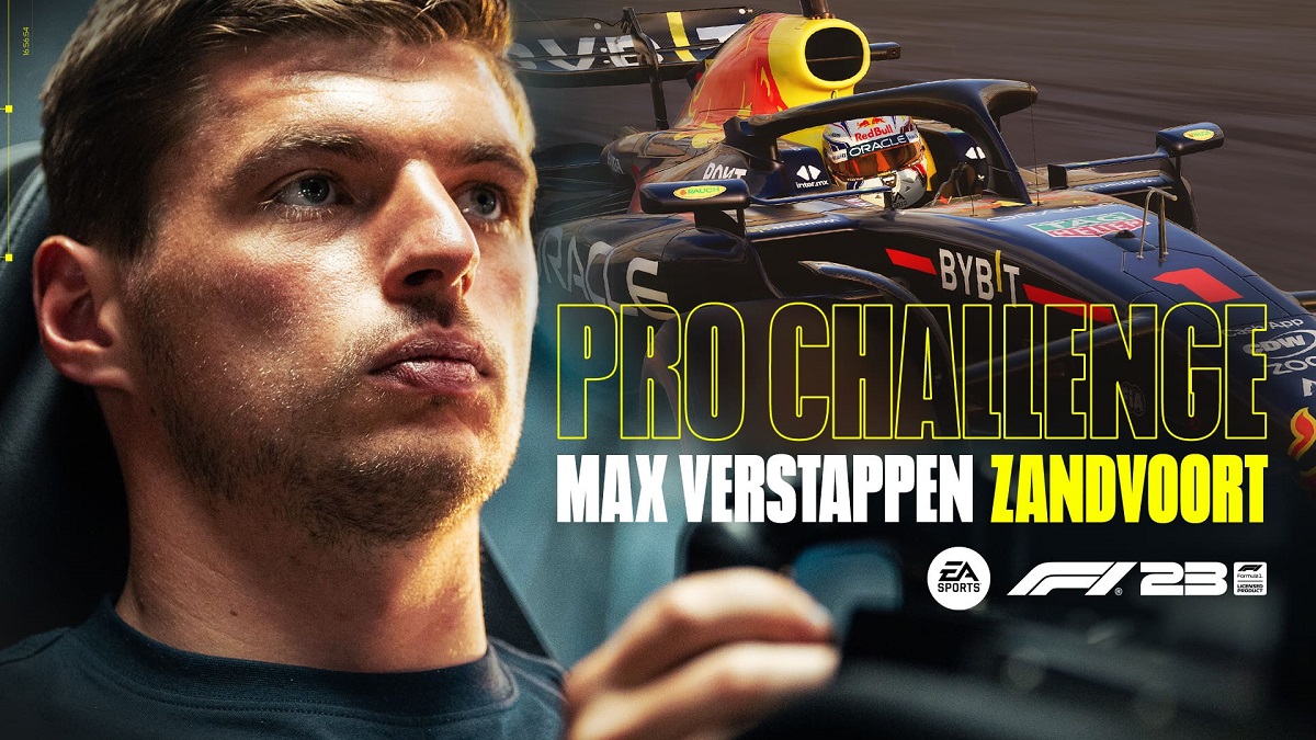 FORMULA 1 賽季持續展開，MAX VERSTAPPEN 號召玩家透過 EA SPORTS™《F1® 23》挑戰圈速紀錄