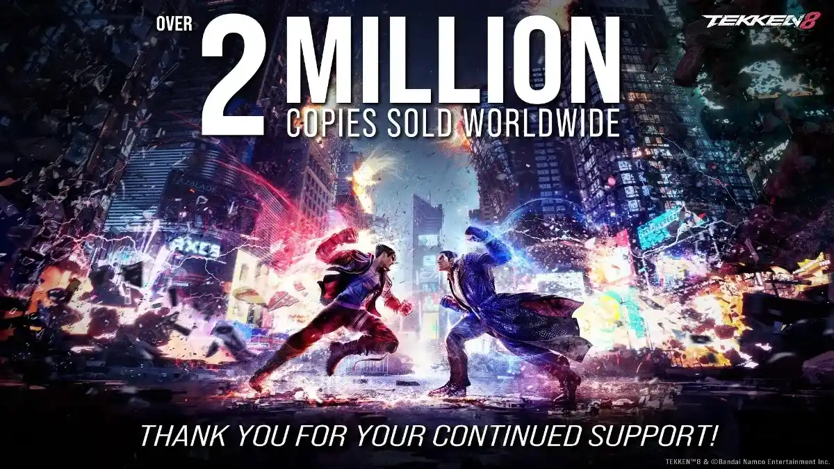 3D對戰格鬥遊戲《鐵拳8》全球累積銷量已突破200萬套！