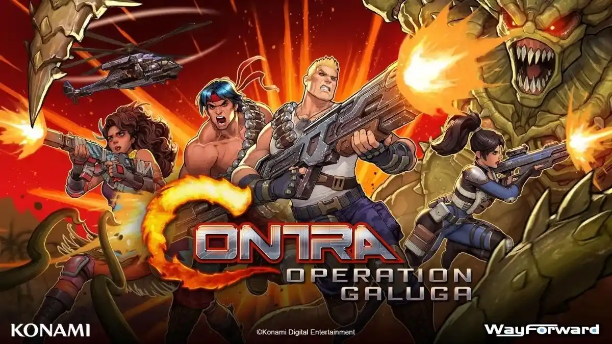 CONTRA: OPERATION GALUGA 現已推出！ KONAMI 與 WayForward 傳承定義橫向動作射擊類型系列作突破性新作品殺進遊戲主機與 PC！