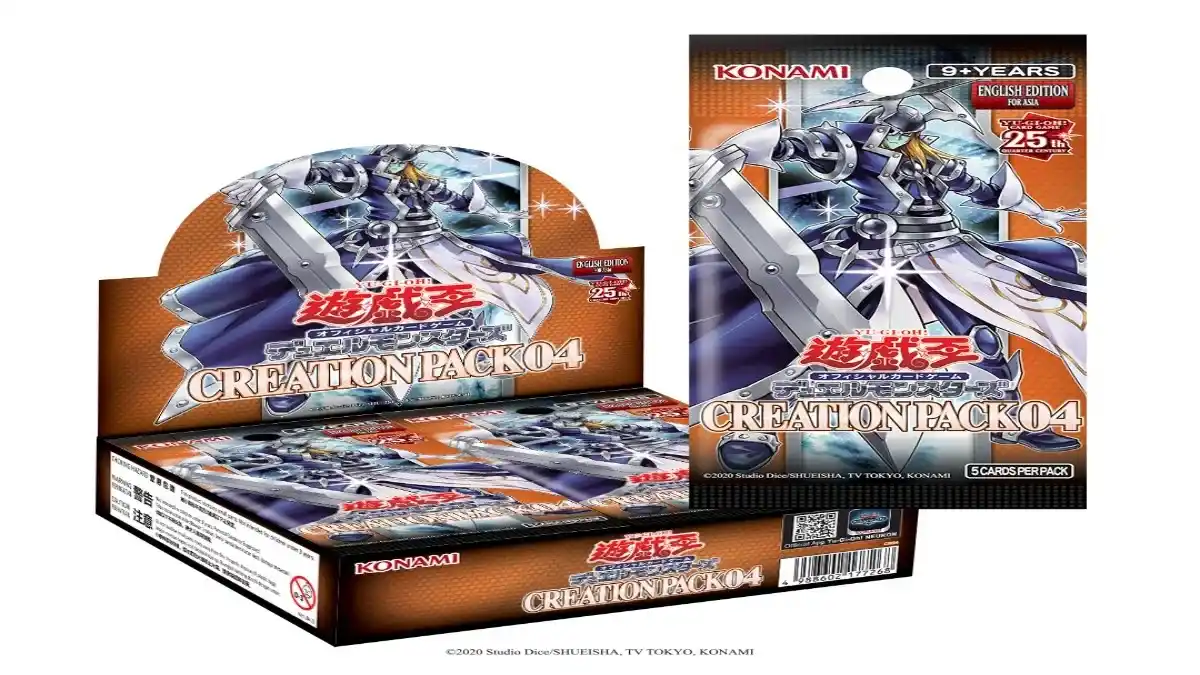 亞洲英語版「Yu-Gi-Oh! OCG Duel Monsters CREATION PACK 04」登場  收錄 200 種卡牌