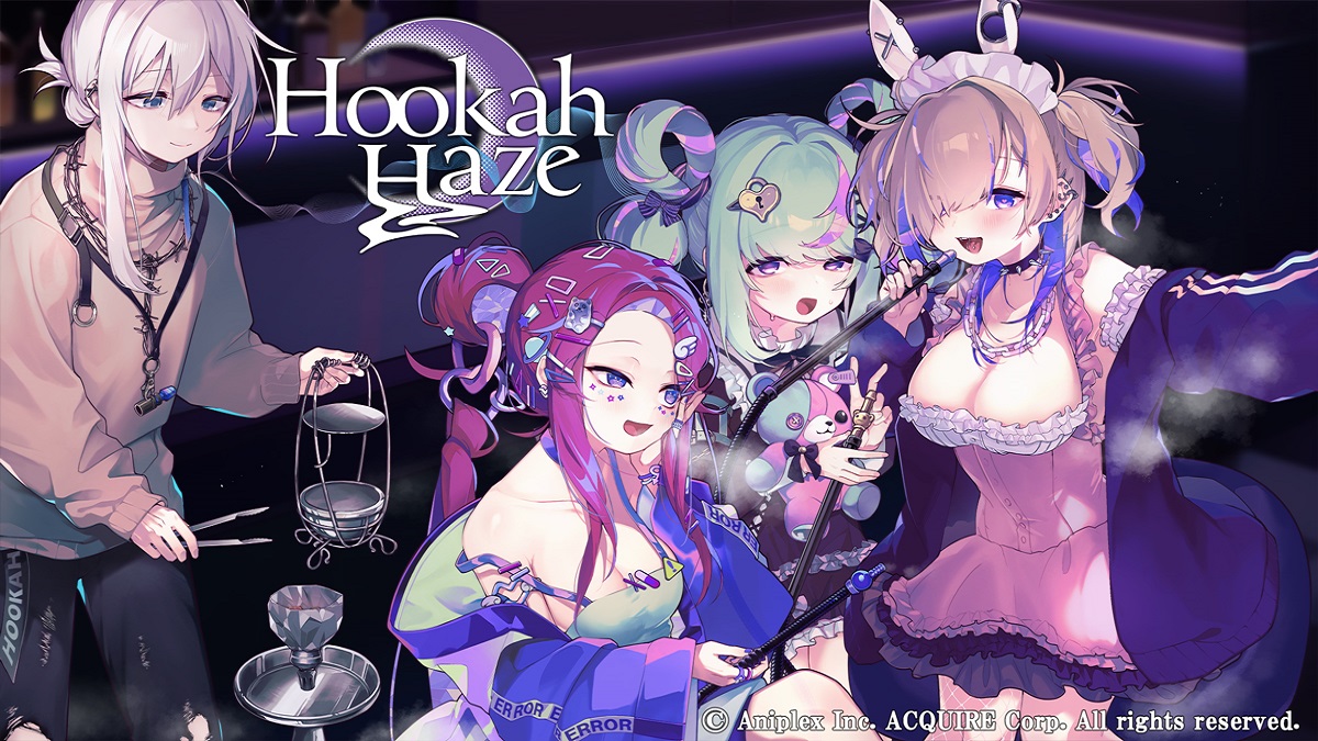 帶來非日常體驗的片刻甜美幻想──     由水煙的繚繞煙霧交織而成的人類群像文字冒險遊戲  《Hookah Haze》  決定於2024年7月11日（四）上市！  可玩到未收錄於遊戲本篇之原創故事的體驗版  將於6月11日（二）在Steam®開放下載！