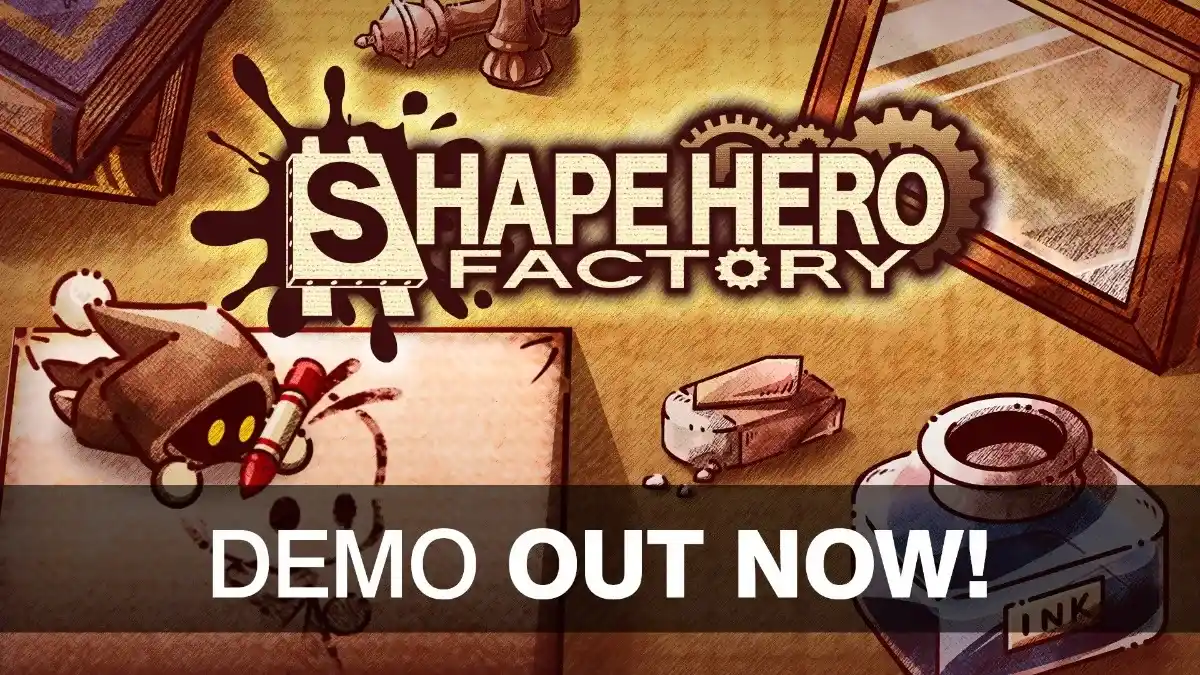 工廠建造×Rougelite×塔防《ShapeHero Factory》體驗版5月31日（週五）在Steam發佈！