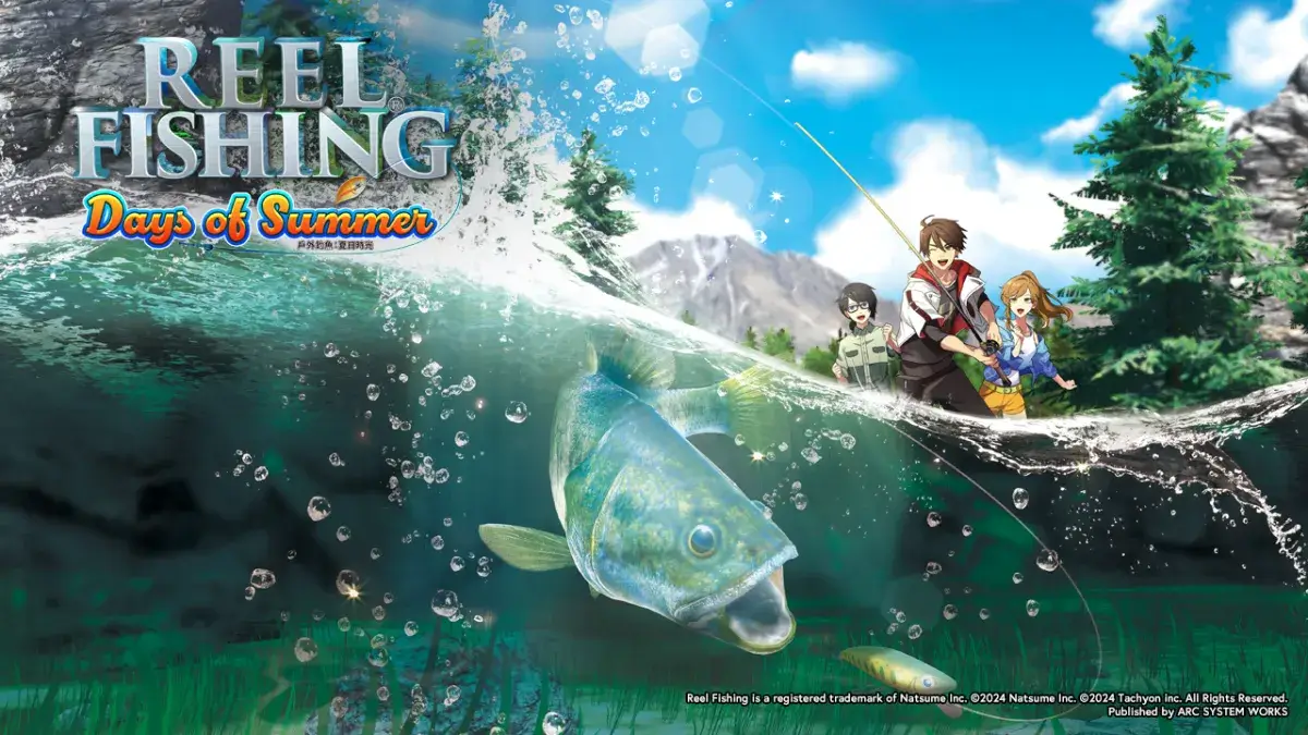 釣魚模擬遊戲「Reel Fishing」系列最新作品《戶外釣魚：夏日時光》將推出中文版！