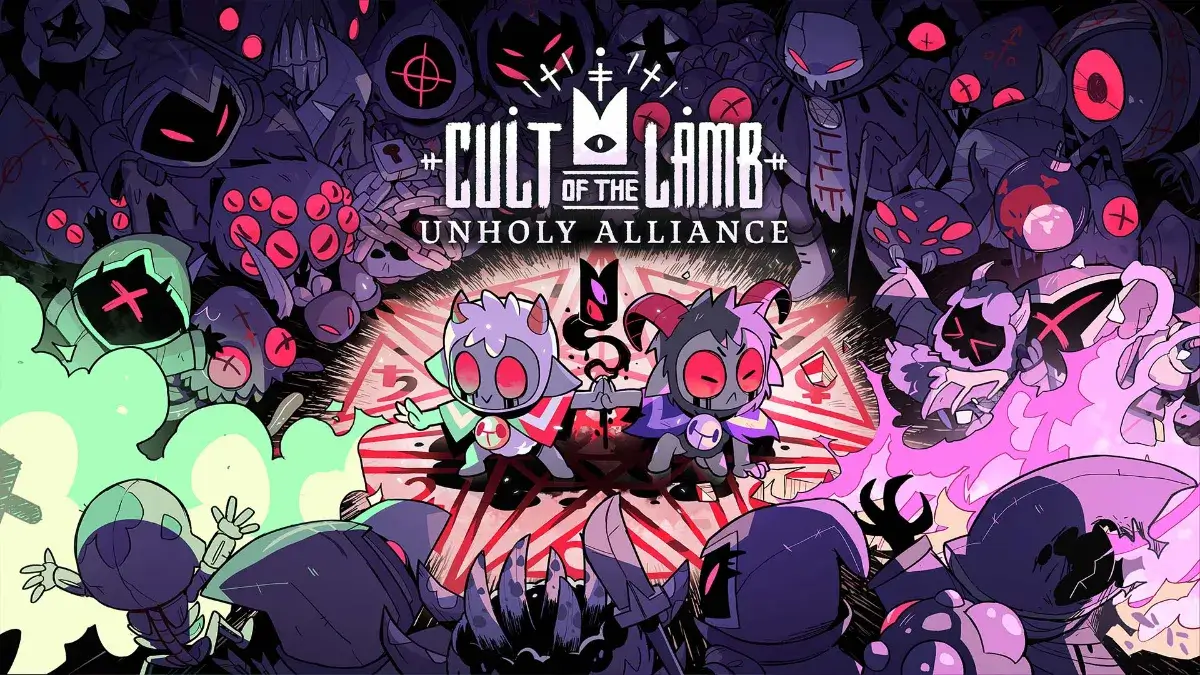 羔羊配山羊！人氣邪教養成《進擊羔羊傳說 Cult of the Lamb》最新改版「邪門同盟 Unholy Alliance」正式上線，雙人合作戰起來