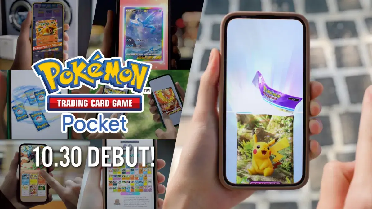 智慧型手機應用程式《Pokémon Trading Card Game Pocket》確定於10月30日正式上線！雙平台事前登錄開跑！