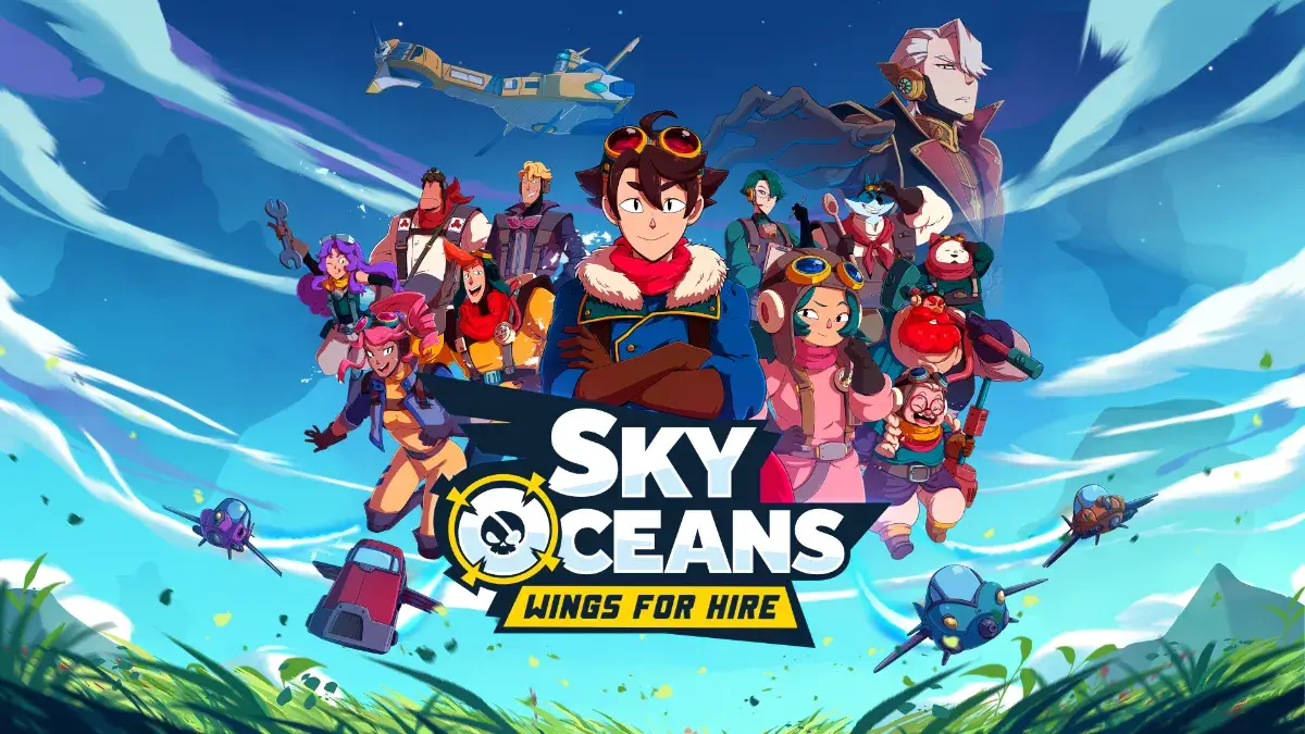 經典「⿈⾦時代」JRPG致敬之作《Sky Oceans: Wings For Hire》將於2024年10⽉10⽇陸PC與主機平台！  現已在Steam平台開放免費試玩