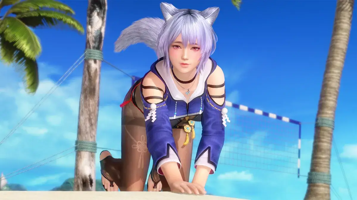 『DEAD OR ALIVE Xtreme Venus Vacation 』露出“狐”腳的獸耳女神「雫（CV：羊宮妃那）」新登場！