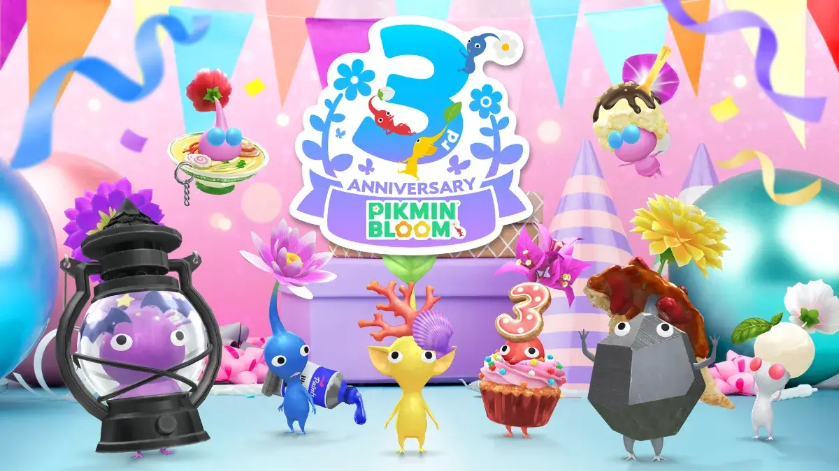 Pikmin Bloom將透過一系列的官方Party Walk來慶祝3週年！