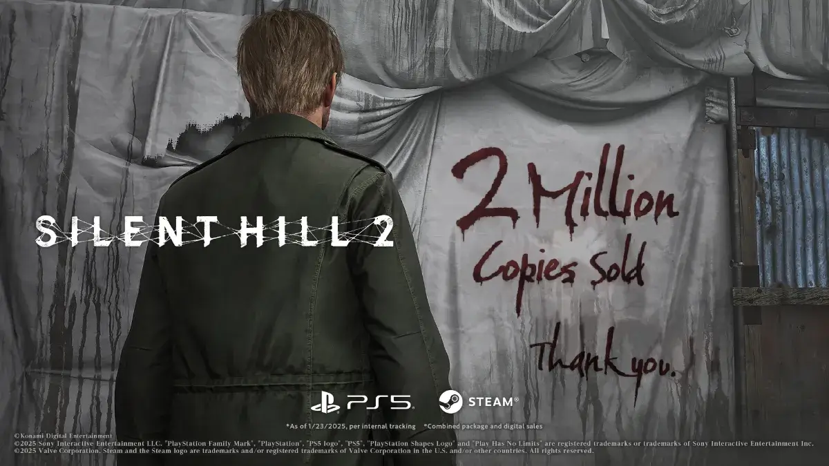 KONAMI強烈心理驚悚傑作 SILENT HILL 2重製版銷售突破200萬套