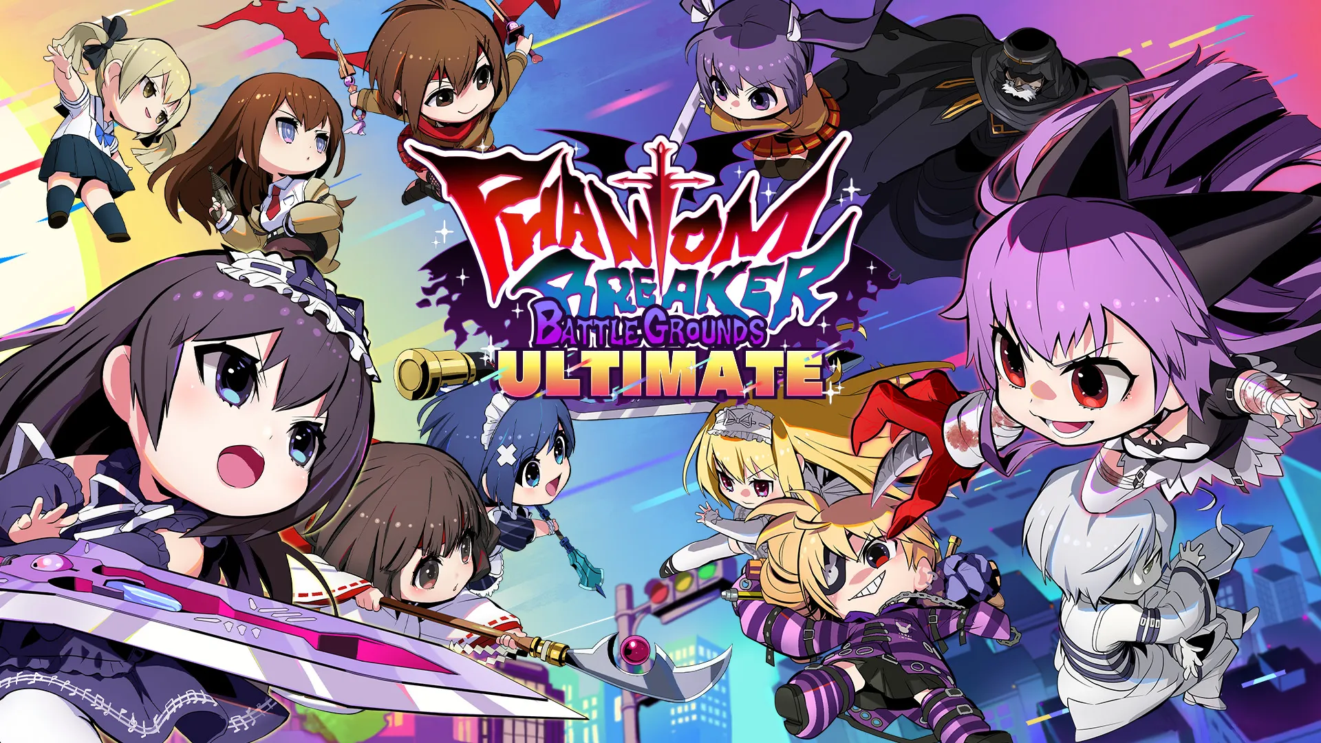 多人遊玩2D橫向捲軸動作遊戲《魅影破壞者：Battle Grounds Ultimate》中文版今天上市！舉辦慶祝上市活動！