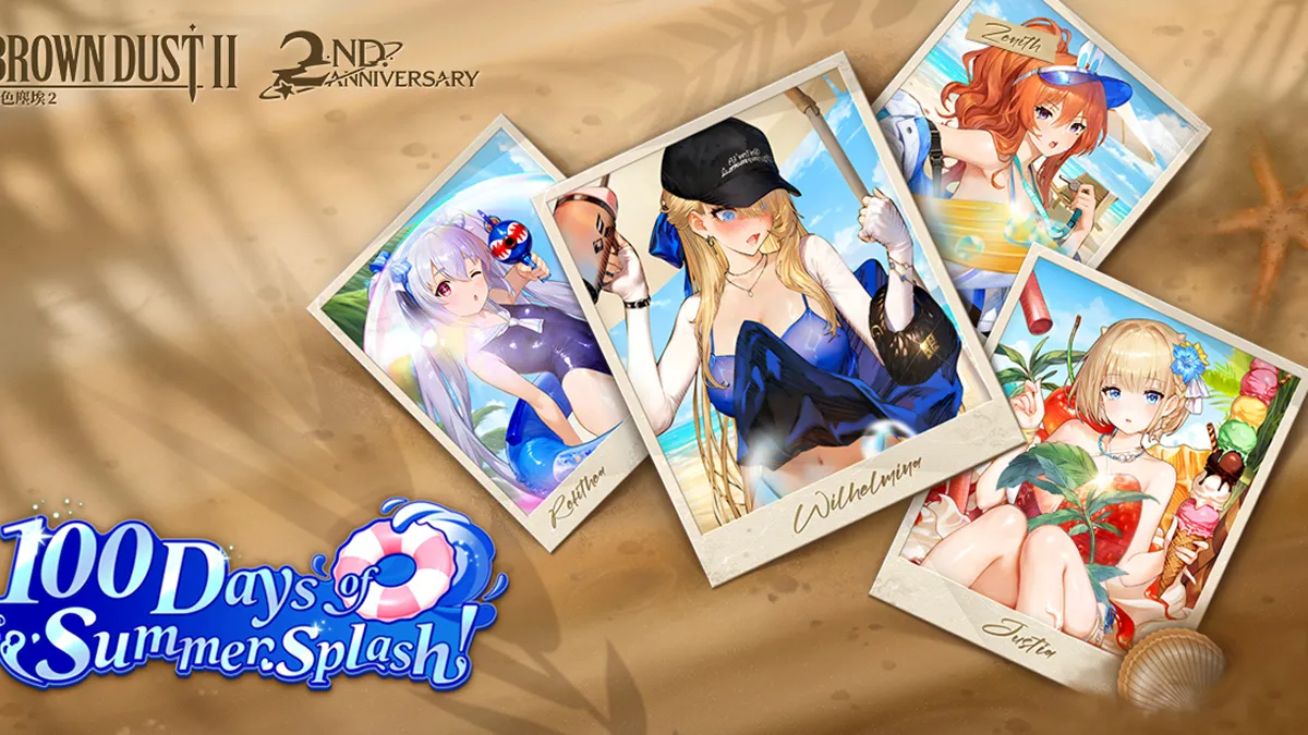 NEOWIZ手遊《棕色塵埃2》歡慶2週年　 全新夏日活動卡帶「戲水女王（Splash Queen）」盛大登場