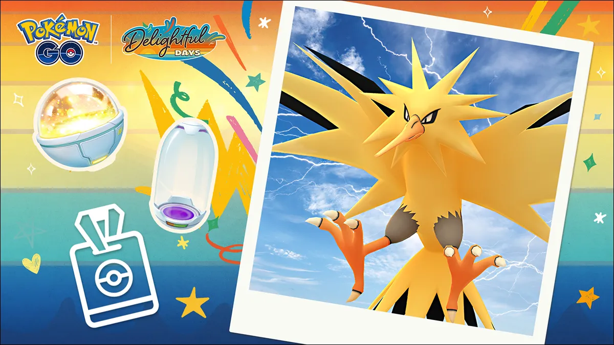 Pokemon GO_「閃電鳥」將從雷雲中現身，降臨於「GO Pass：7月」！