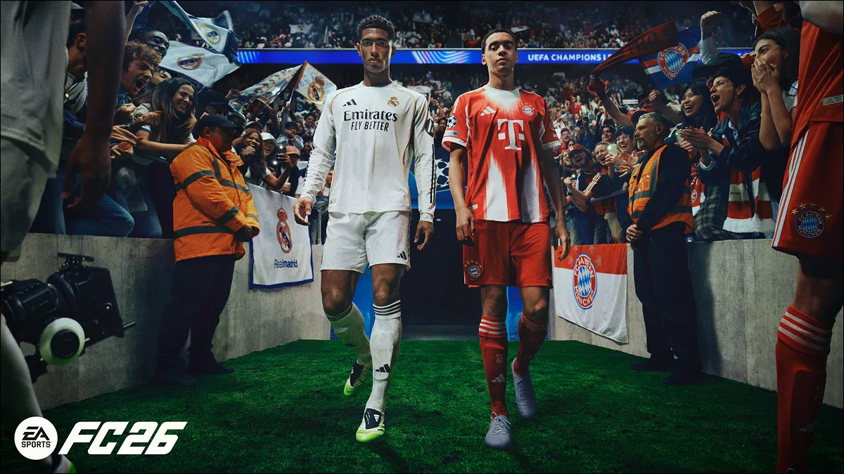 主宰你的球會：《EA SPORTS FC》系列最重視社群的新作《EA SPORTS FC™ 26》，由 JUDE BELLINGHAM 與 JAMAL MUSIALA 擔任封面球星
