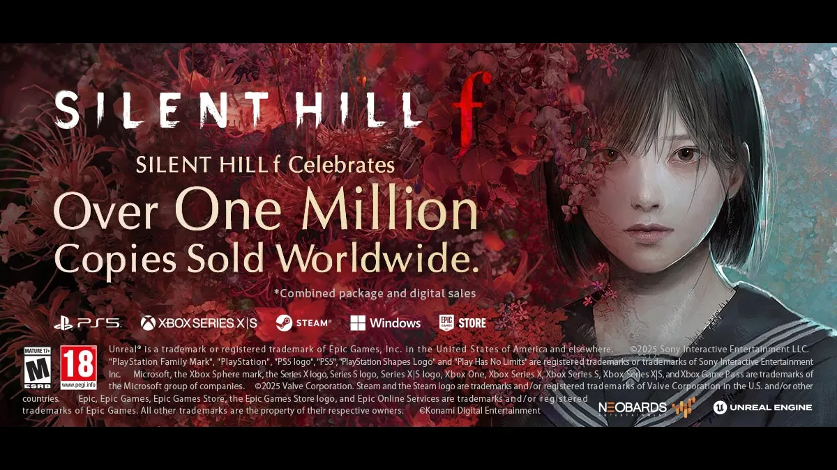 SILENT HILL f 全球銷量突破一百萬套！