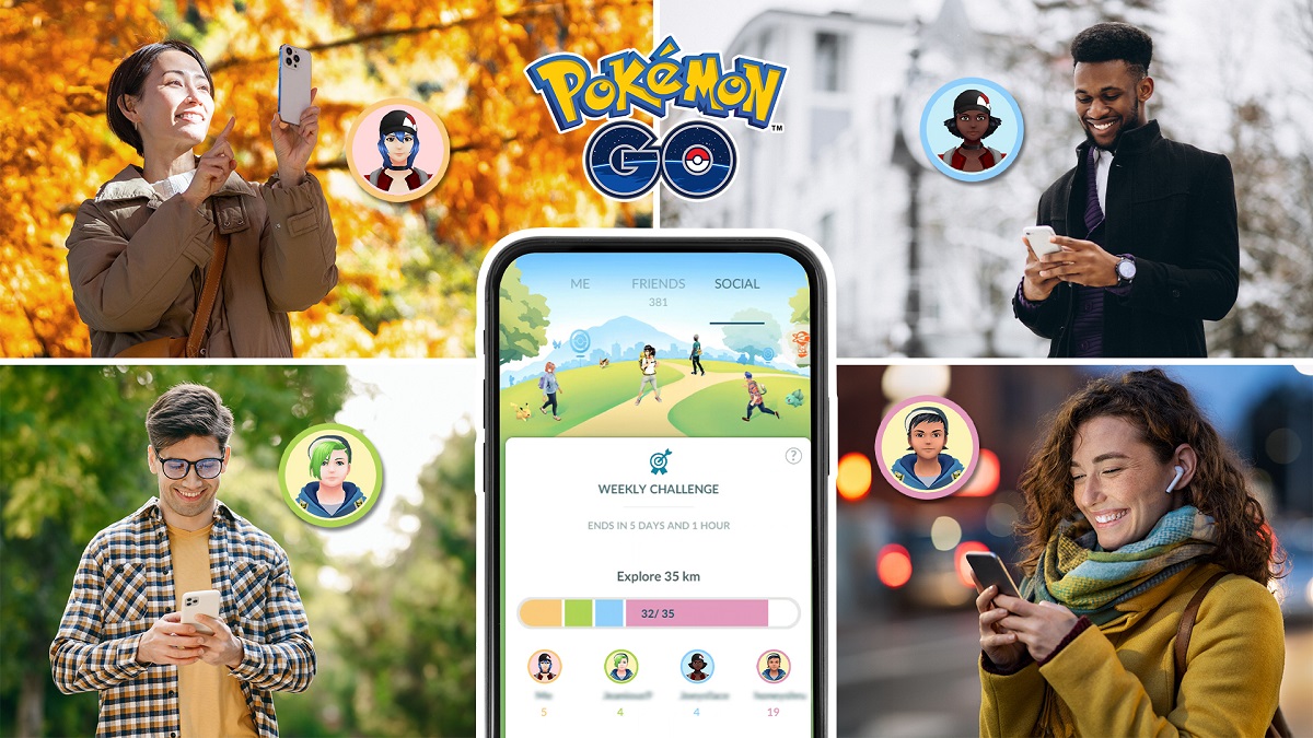 《Pokémon GO》推出全新內容「週間大挑戰」 與世界各地的訓練家交朋友、完成挑戰、提升友誼等級！