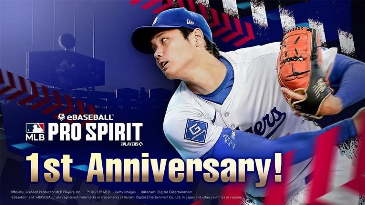 KONAMI歡慶eBASEBALL™: MLB PRO SPIRIT開服1周年 推出周年慶免費招募活動與全新遊戲模式