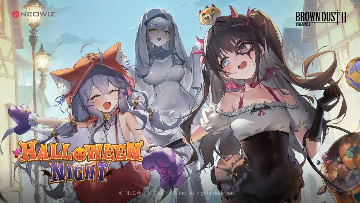《棕色塵埃2》賽季活動「Halloween Night」萬聖節活動登場！