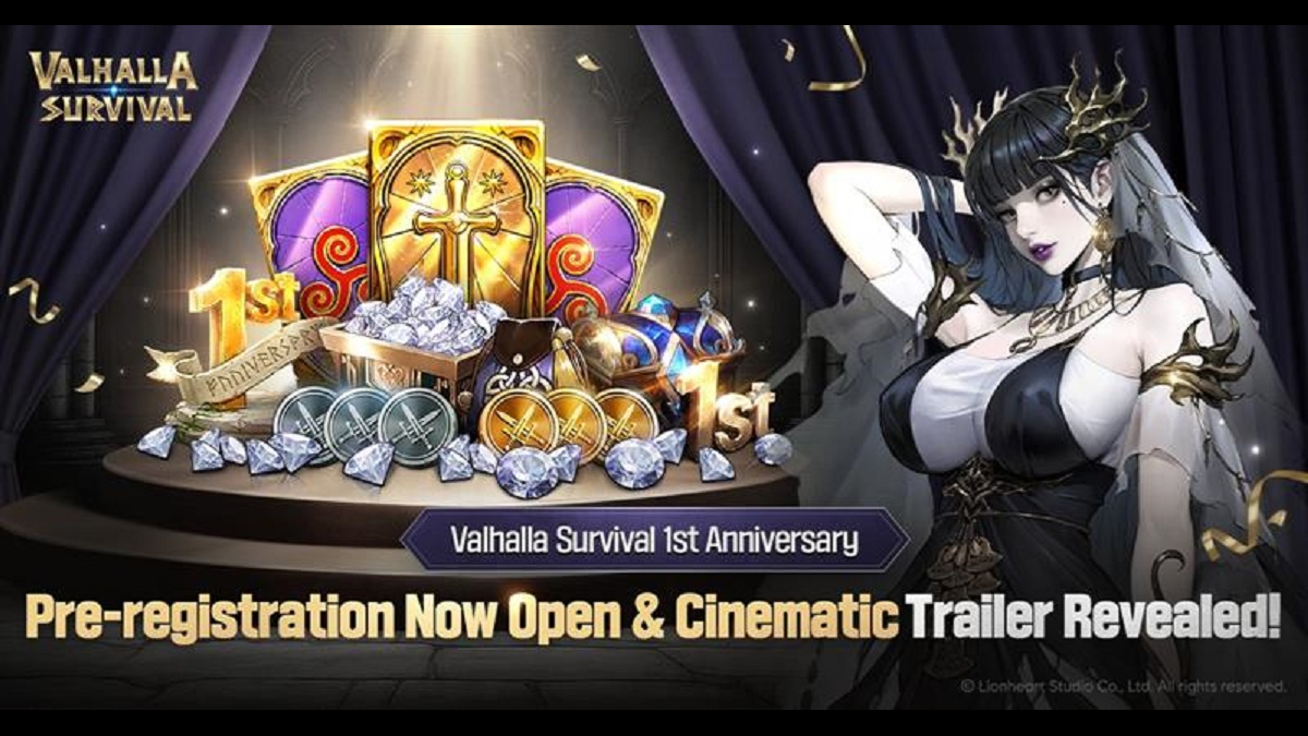 LIONHEART STUDIO《瓦爾哈拉生存》迎接上線 1 週年　啟動事前預約並公開全新 Cinematic 宣傳影片