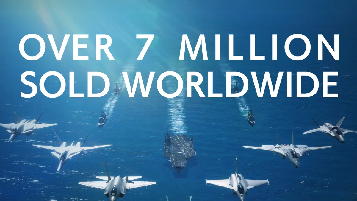 《空戰奇兵7 未知天際》全球累計銷量突破700萬套！