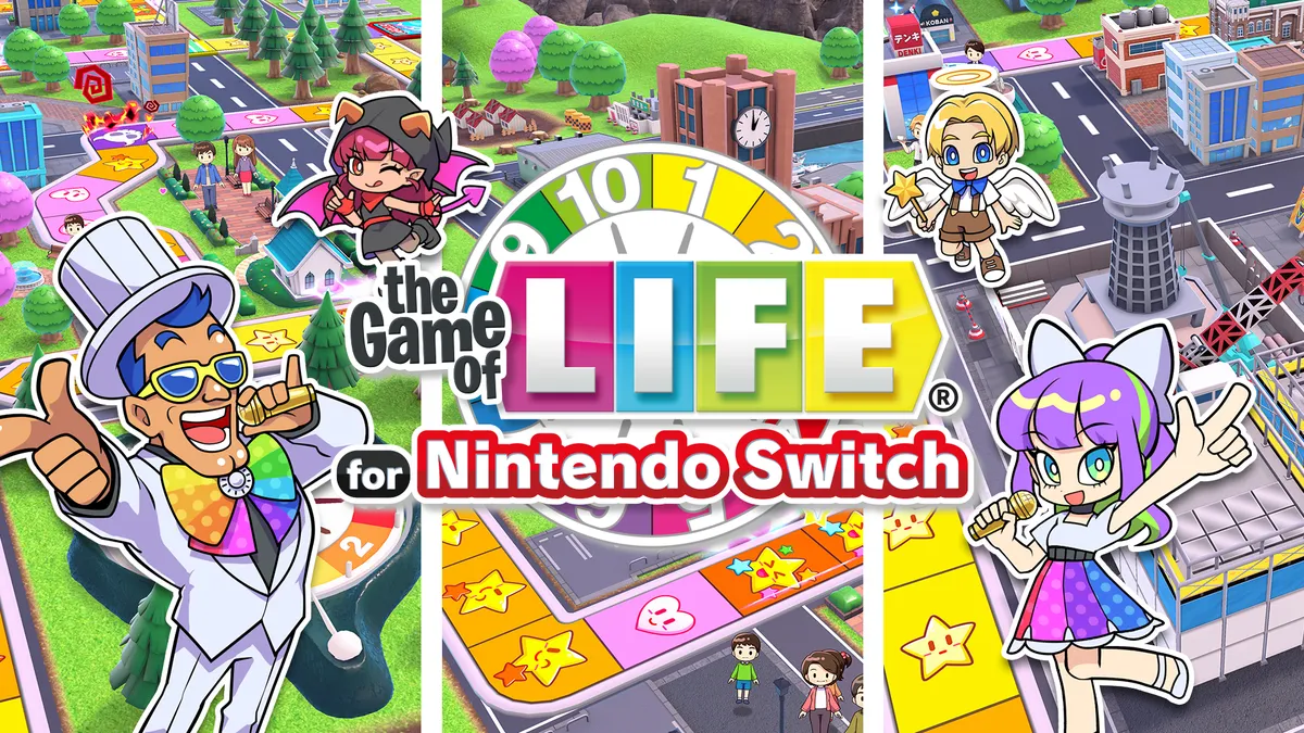 《the Game of LIFE for Nintendo Switch》過年最強派對首選！