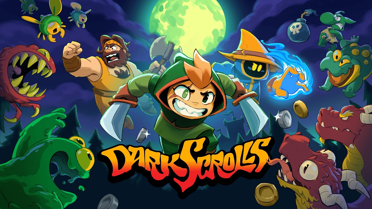 復古潮就看這款！Devolver Digital 推出全新橫向卷軸射擊遊戲《黑暗卷軸 Dark Scrolls》，即將登上 PC 和 Nintendo Switch