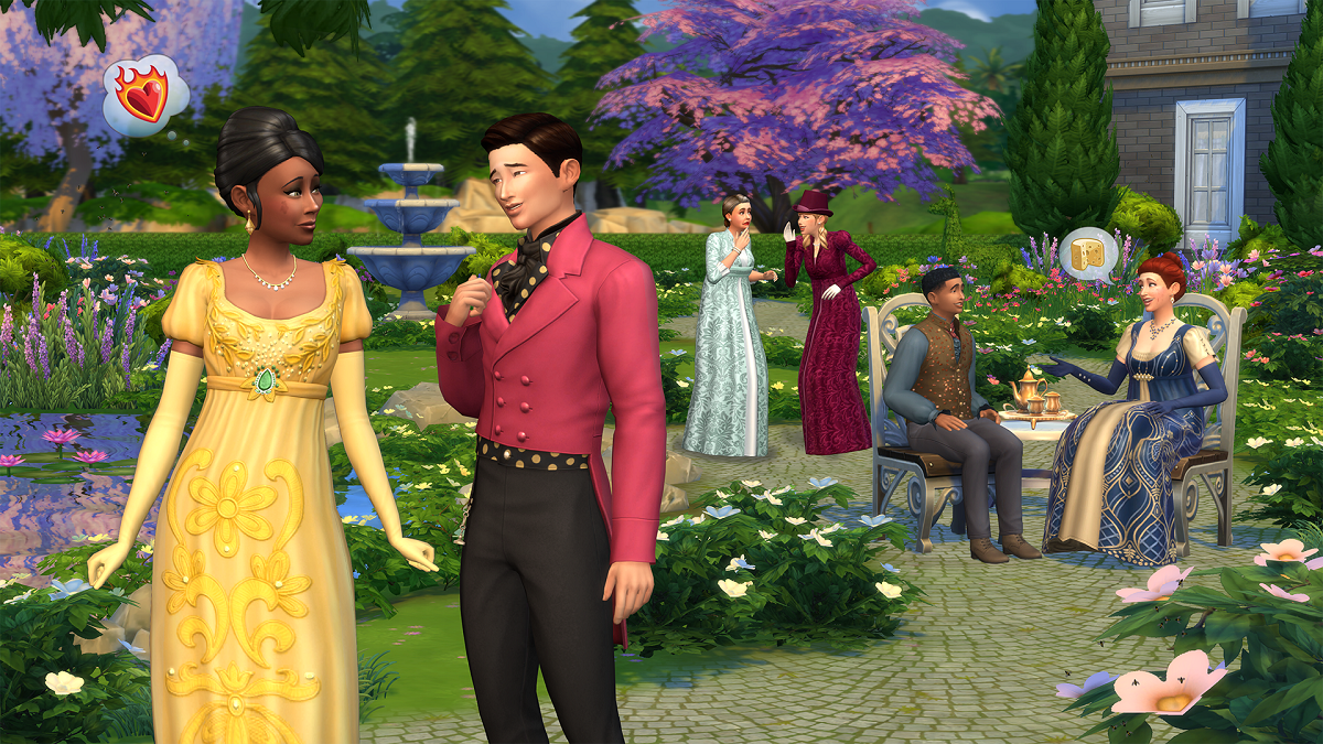 柏捷頓夫人的假面舞會降臨 The Sims 4，最引人入勝的邀約即將展開