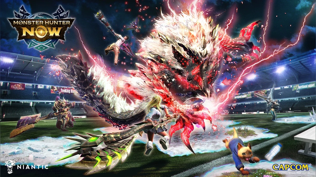 《Monster Hunter Now》新SEASON「貫穿炎夜的高能龍光」即將到來！