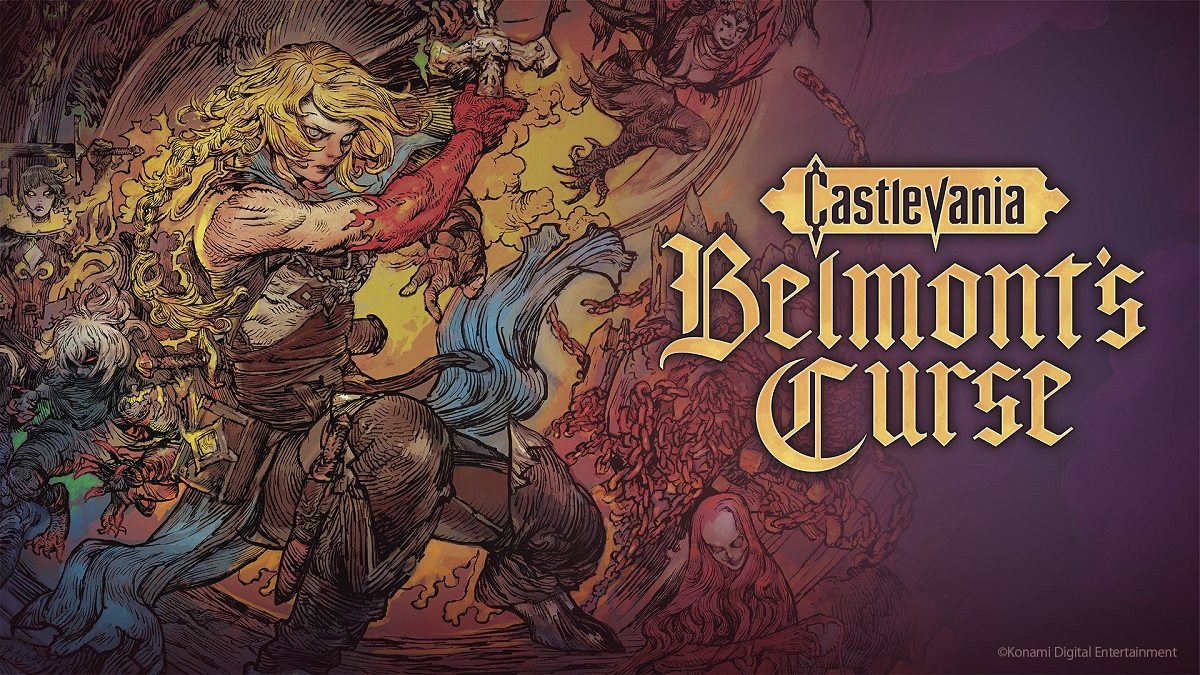 《Castlevania: Belmont’s Curse》將於10月15日推出， 即日起開放預購， 「Castlevania: Belmont’s Curse Midnight Edition」公開
