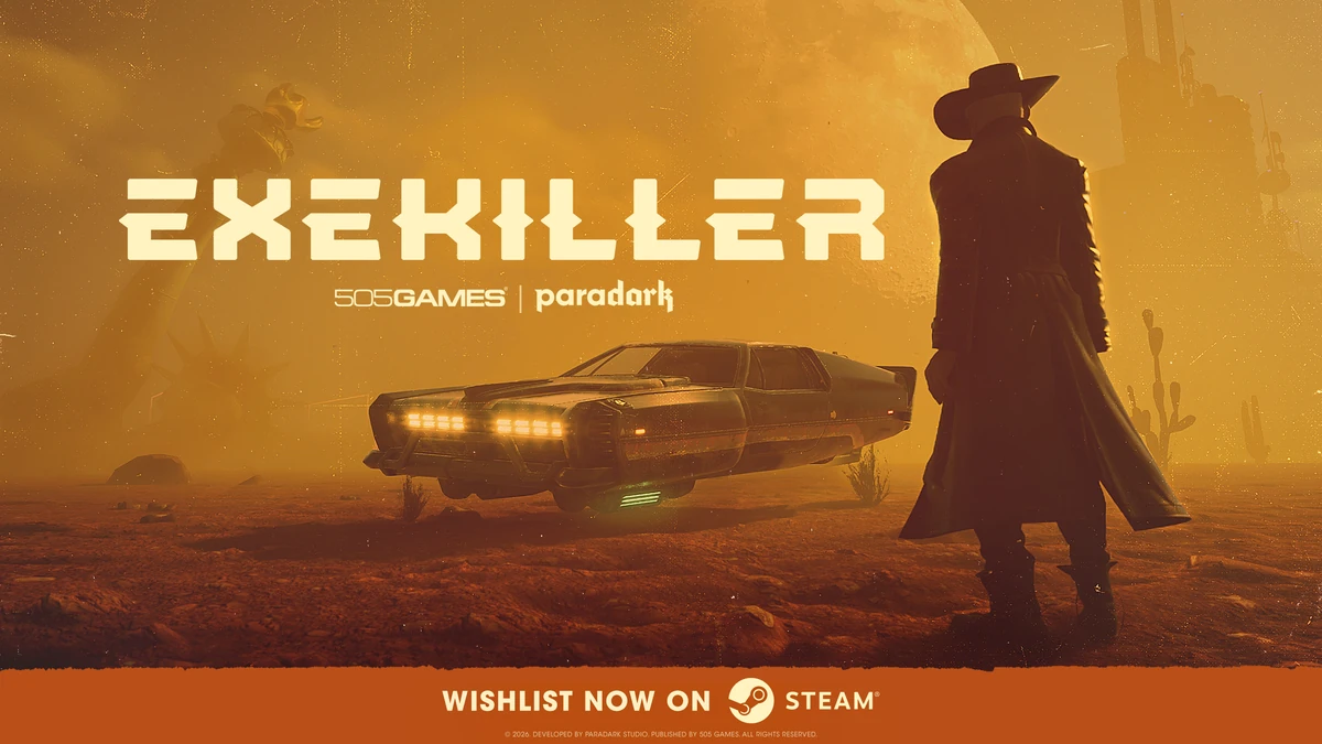 505 Games 將發行西部復古未來風 FPS《ExeKiller》：選擇將決定後果