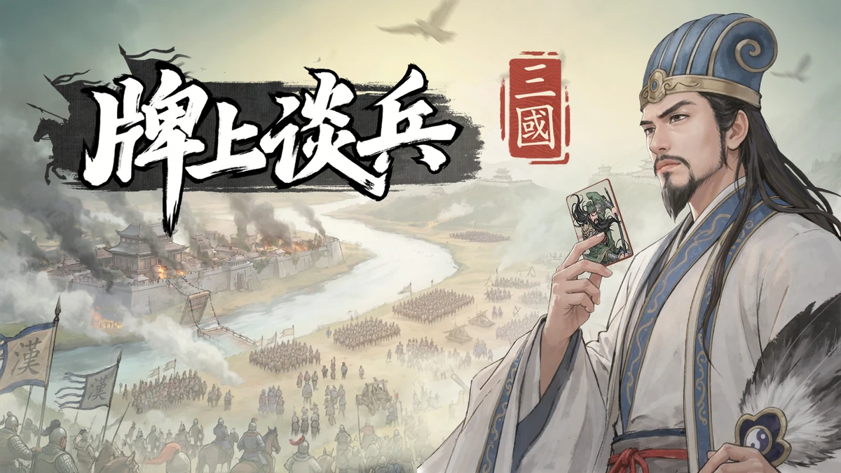三國題材卡牌模擬經營遊戲《牌上談兵：三國》首曝PV公開！