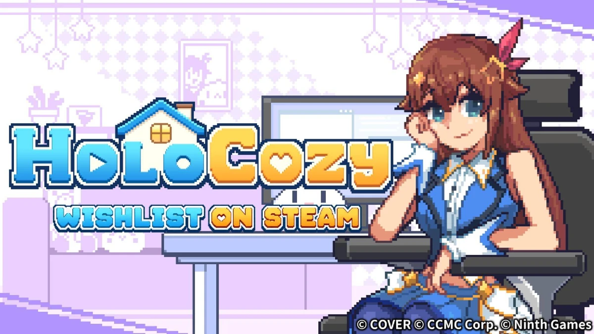 holo Indie桌面陪伴遊戲《HoloCozy》Steam商店頁面即將公開！