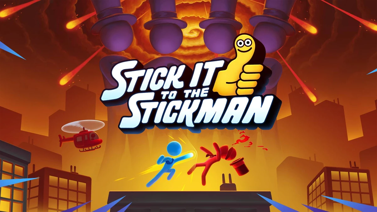 Devolver Digital 輕度 Rogue 動作遊戲《打工火柴人 Stick it to the Stickman》1.0 版本推出！下殺 5 折慶正式上線