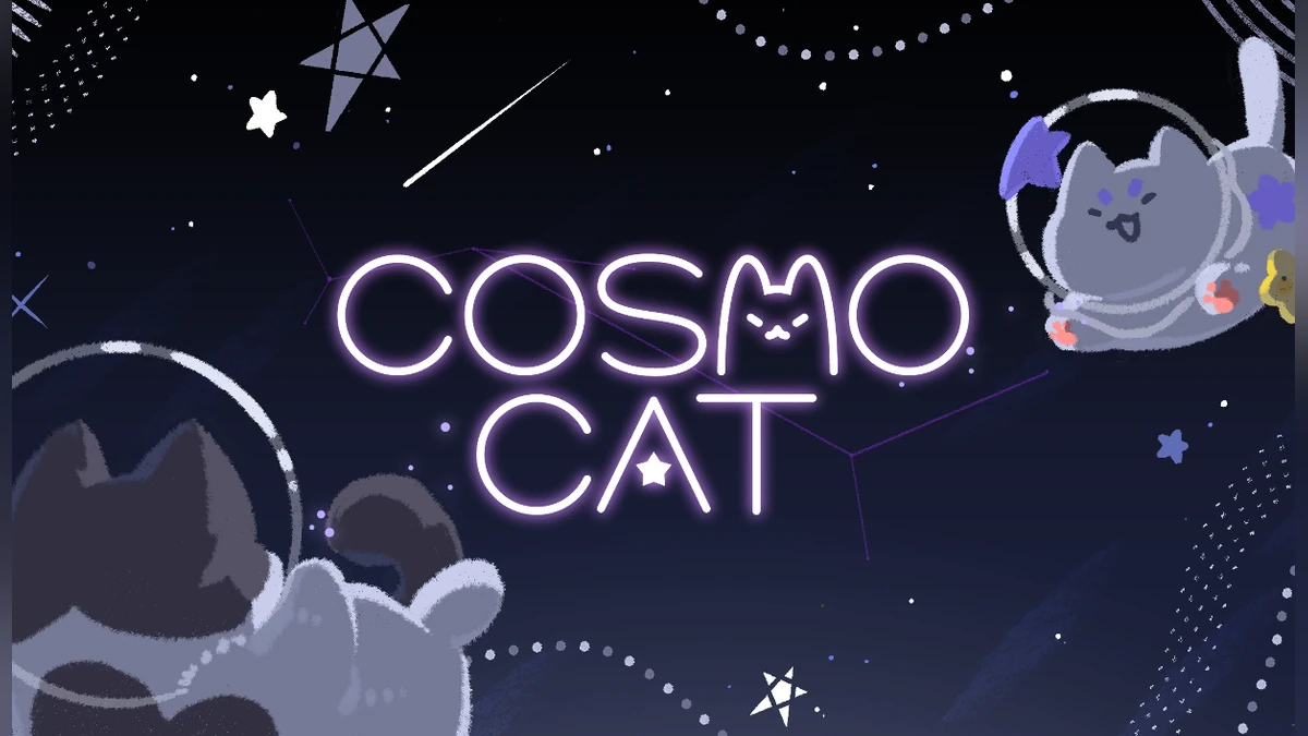 《Cosmo Cat: A Cozy Desktop Idler》正式登陸Steam！與貓咪探索星座、打造專屬宇宙