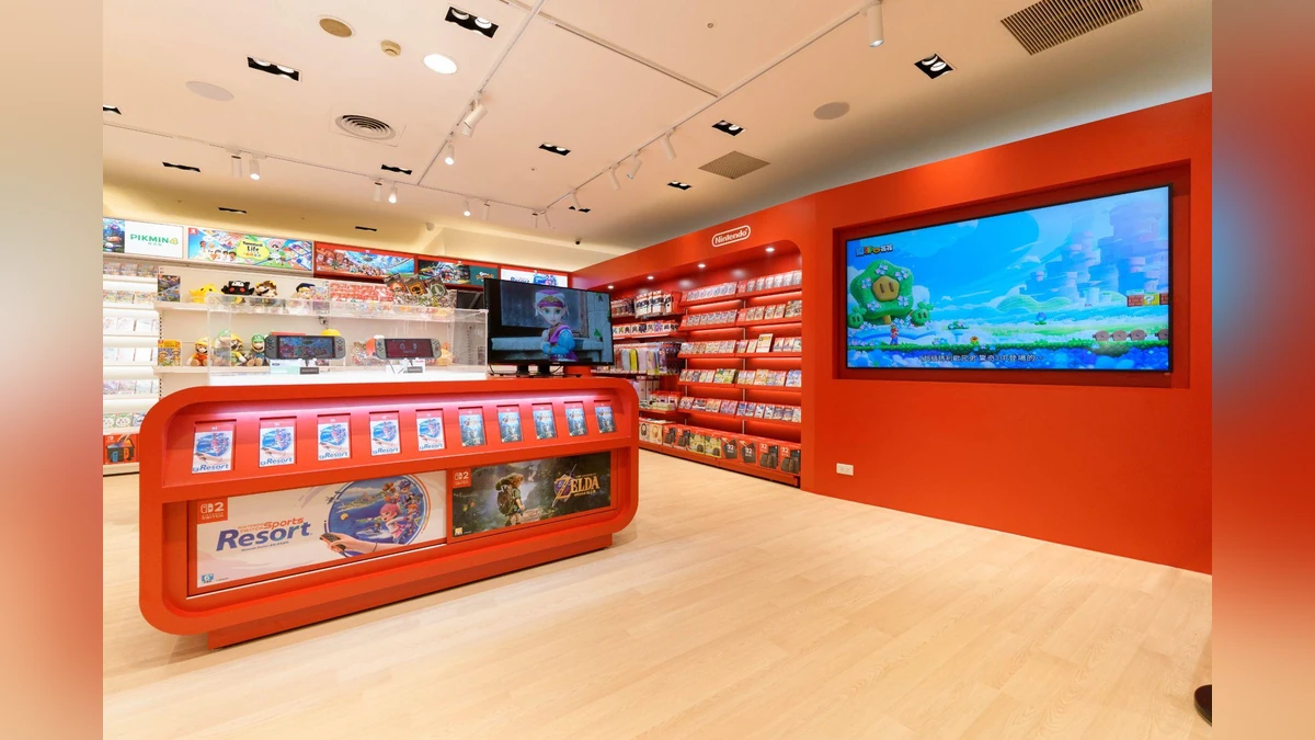 傑仕登「任天堂授權商品旗艦中心」 台中中港店今日正式開幕！