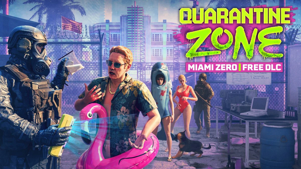 Devolver Digital 超人氣末日管理模擬《隔離區：最後的檢疫 Quarantine Zone: The Last Check》免費 DLC「邁阿密清零 Miami Zero」正式推出！遊戲限時特價 65 折