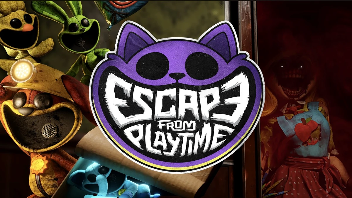 《Poppy Playtime》宇宙全新多人合作恐怖遊戲《Escape From Playtime》正式登陸 Steam 搶先體驗！